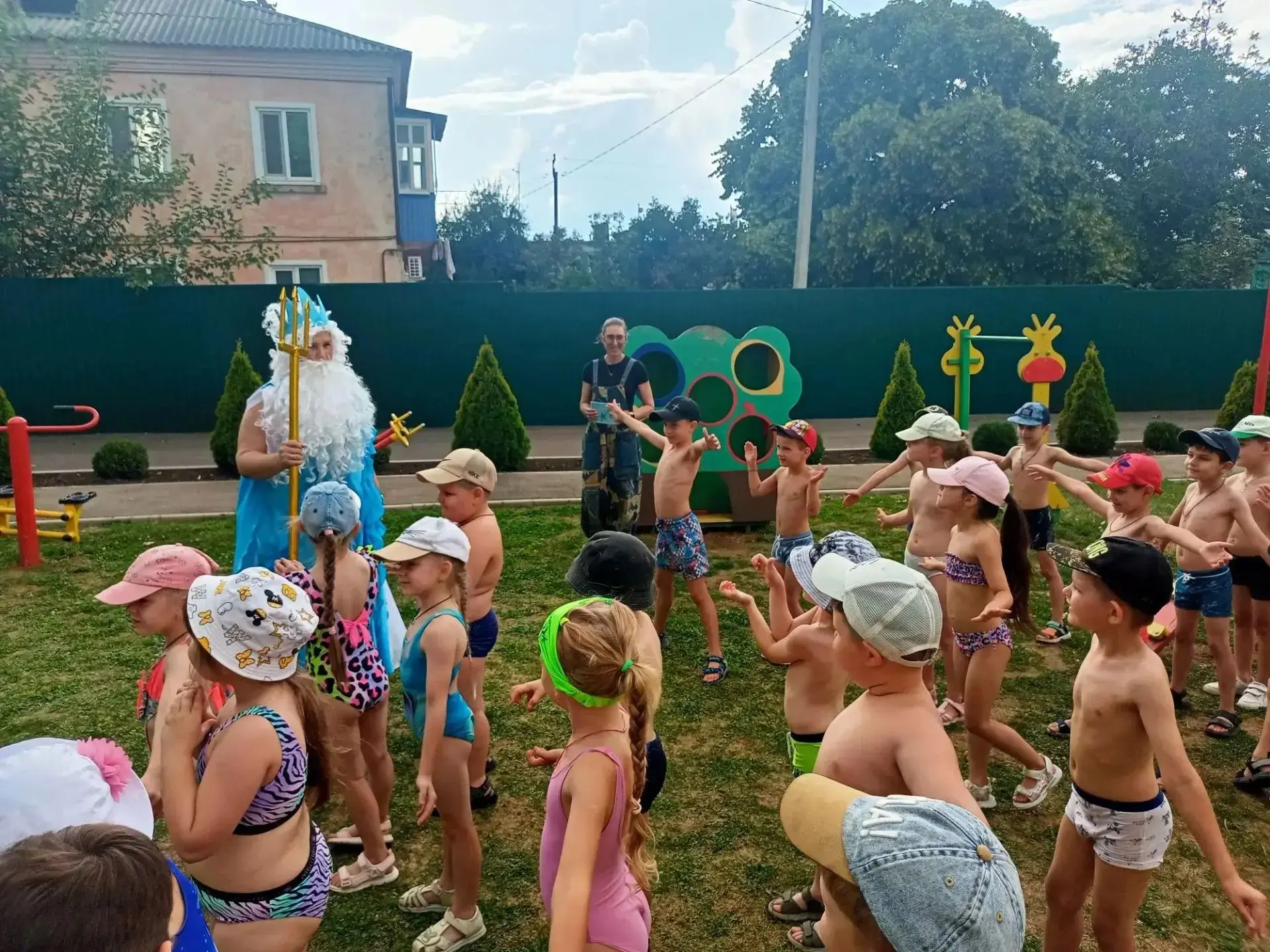 🎉 День Нептуна в нашем детском саду прошёл на ура — это был настоящий праздник воды, смеха и приклю