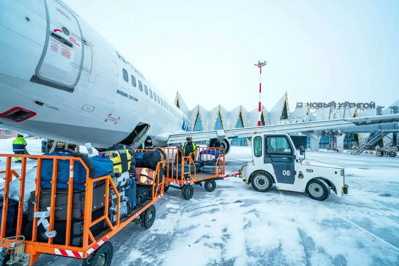 ✈️ Аэропорт Нового Уренгоя поделился интересной статистикой  Зима — самый ответственный и сложный пе