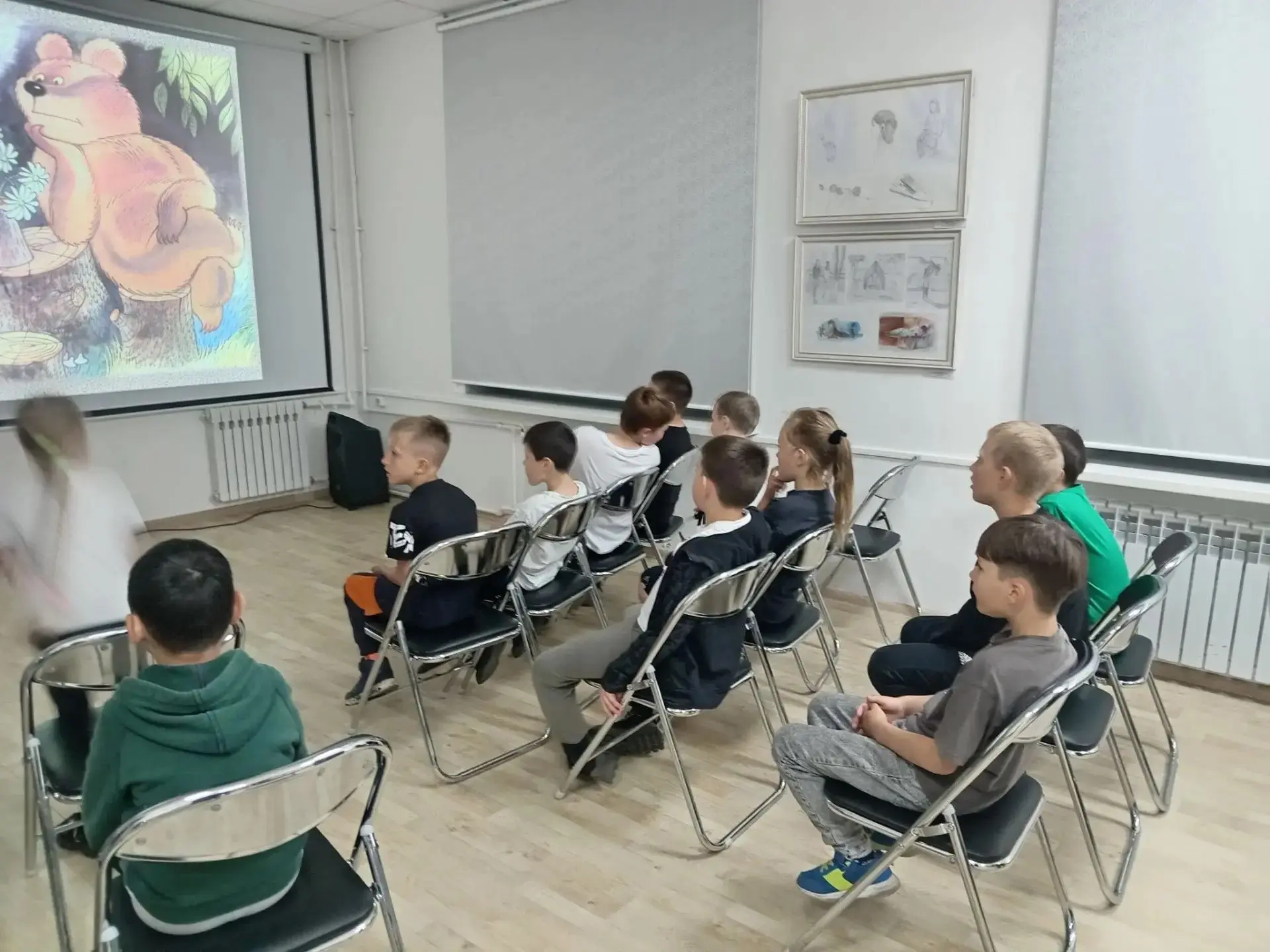 Ребята из нашего лагеря посетили захватывающий турнир по изобразительному искусству. Это было не про