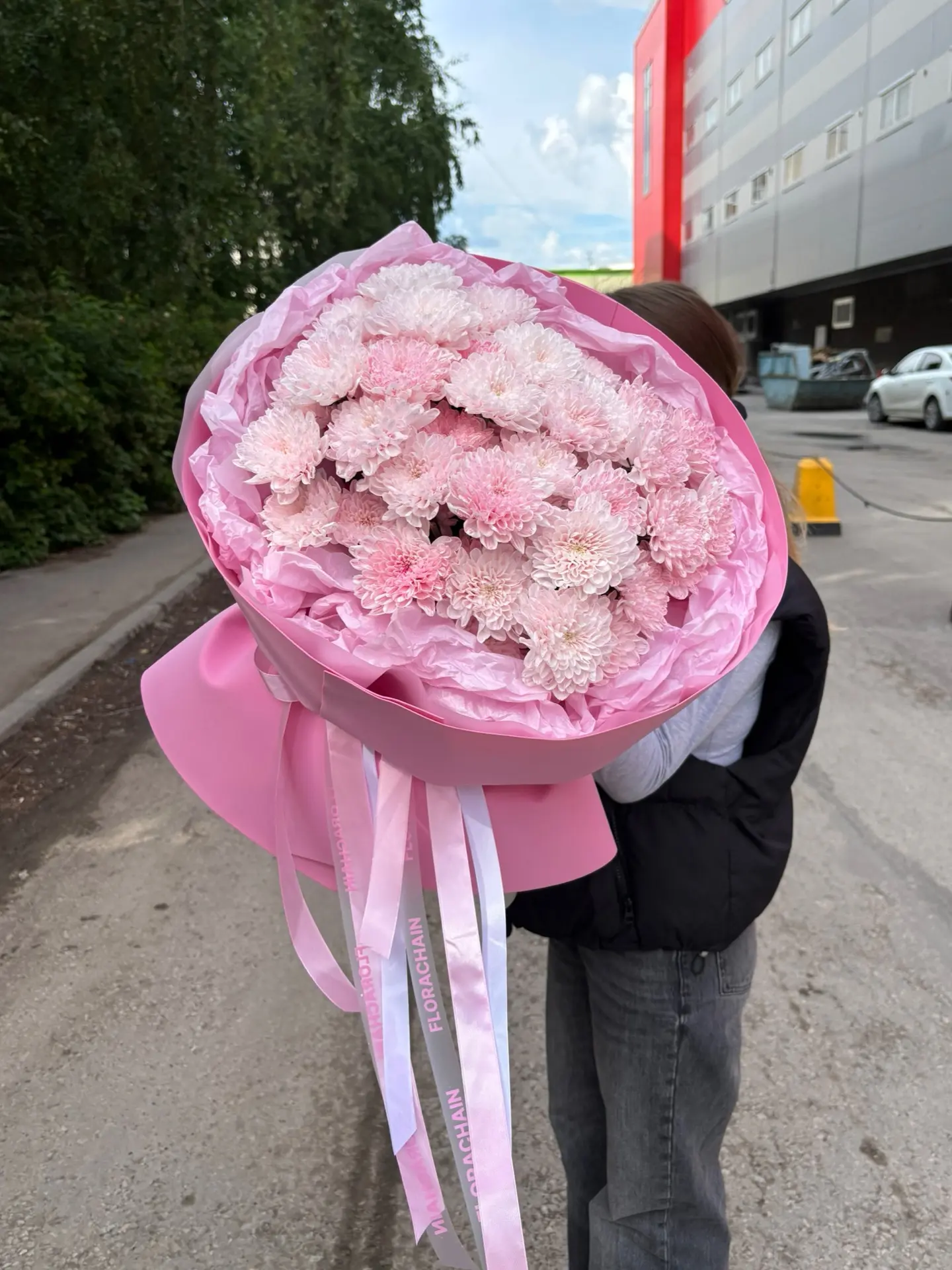 Моно букеты из Хризантем 🌸