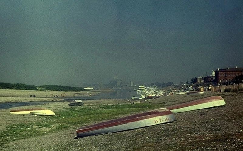Томь у устья Ушайки в 1973 году