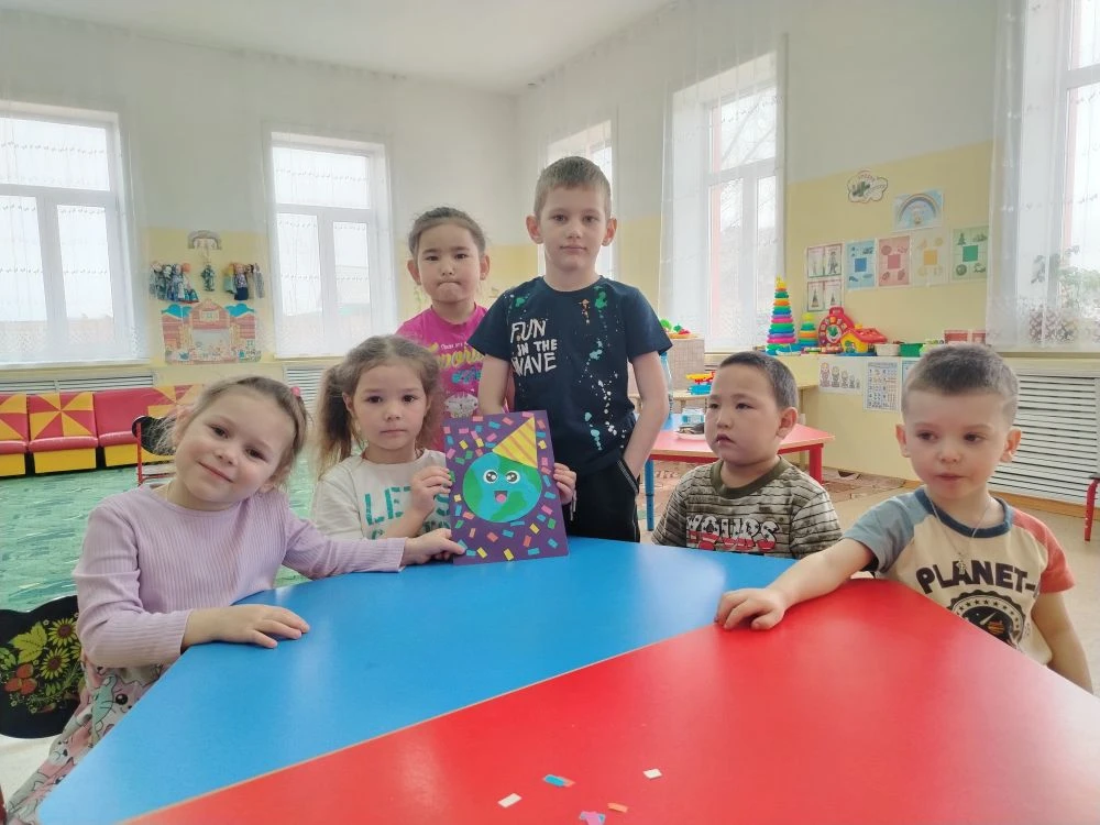 В нашем ДОУ прошло занятие, посвящённое Дню Земли!