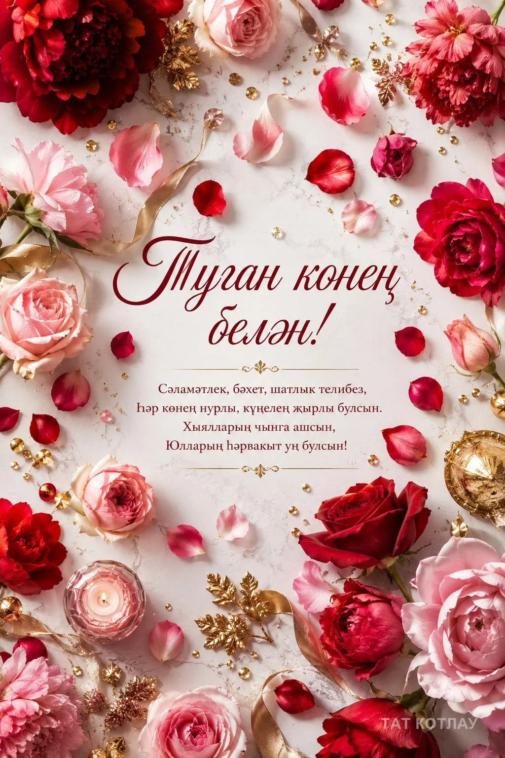 👍 Туган конен белэн
