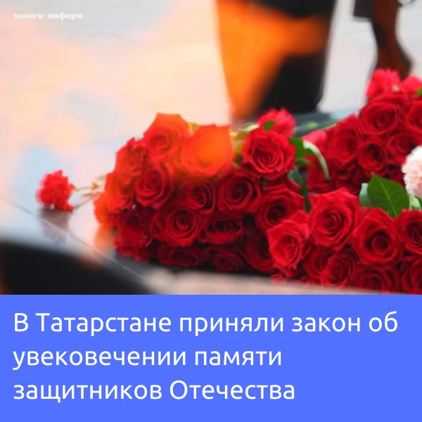 В Татарстане приняли закон об увековечении памяти защитников Отечества

В Татарстане вступил в силу 