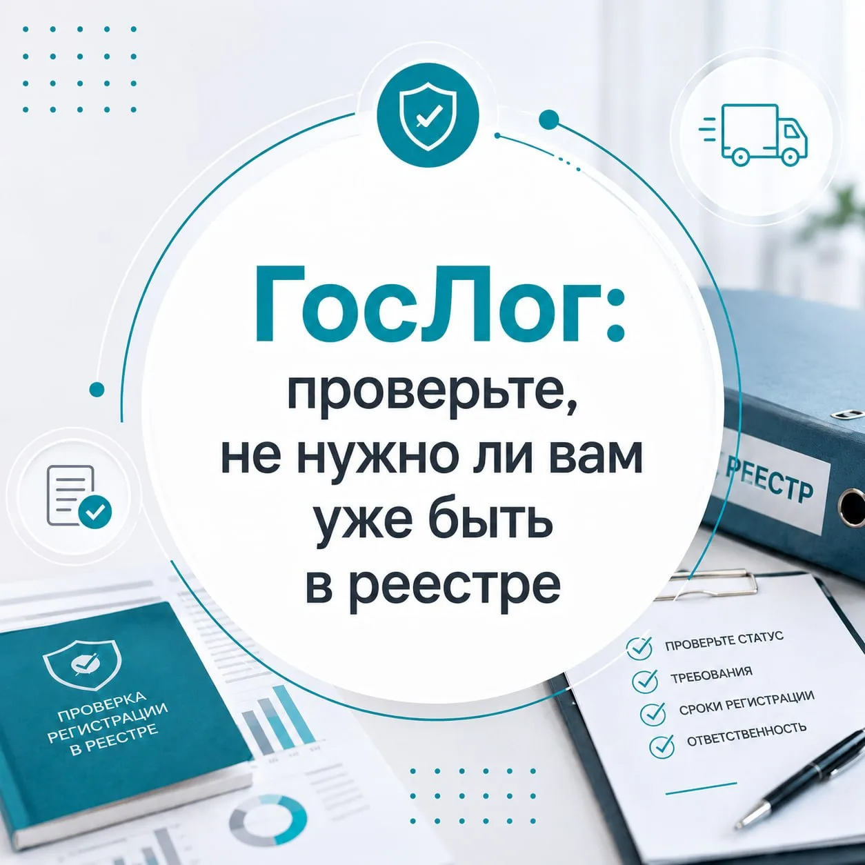 ГосЛог: проверьте, не нужно ли вам уже быть в реестре.