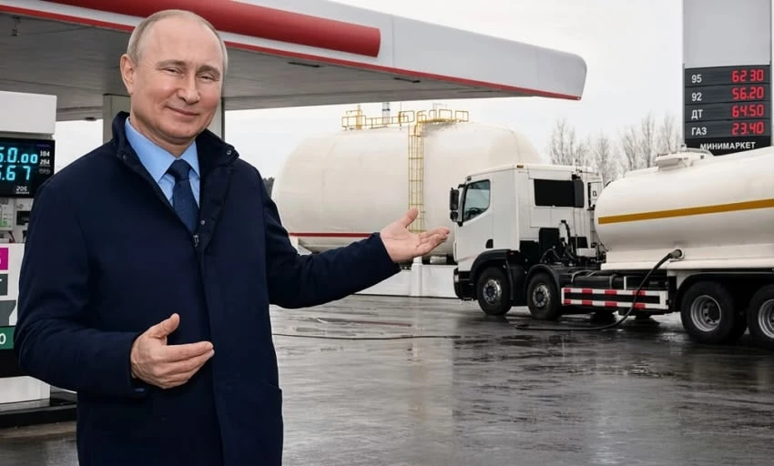 ▶️Путин прибыл в Челябинскую область, и у нас в городе чудесным образом сразу сама собо...