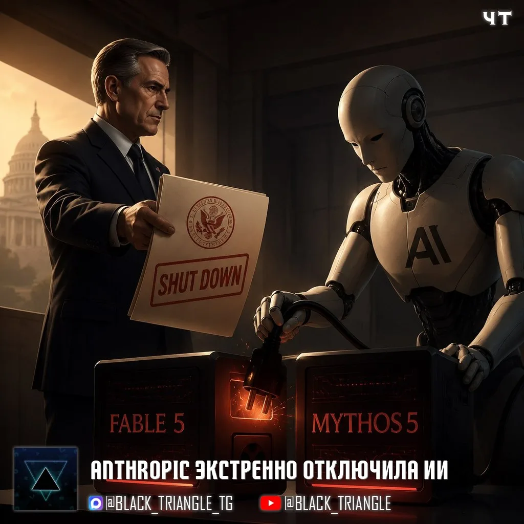 ☝🏻Anthropic экстренно отключила Fable 5 и Mythos 5 — спустя всего три дня после публичного релиза �