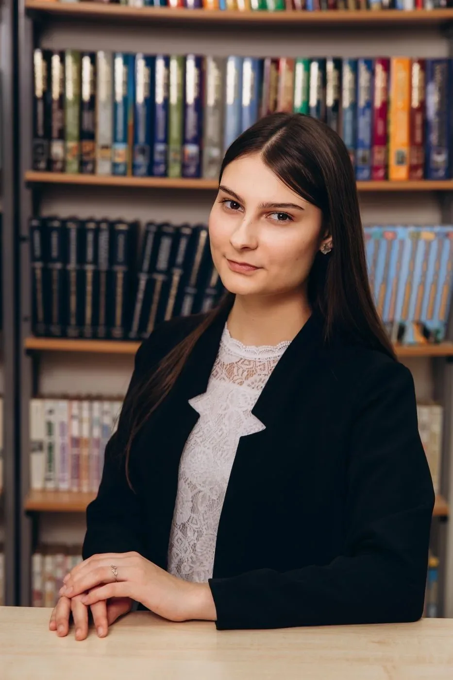 Базарова Ксения, выпускница МКОУ «СОШ с. Прималкинского» Прохладненского муниципального района, полу