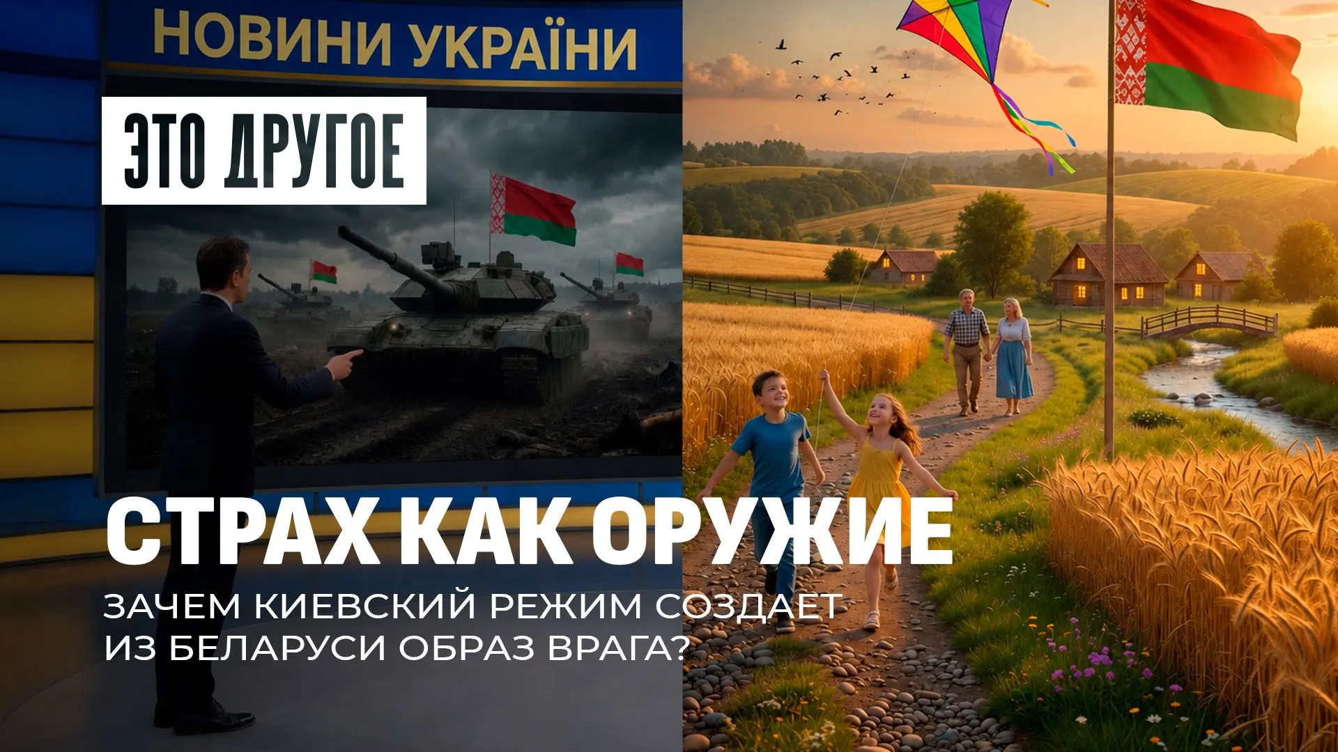 😡 Киевский режим снова начал активно поливать грязью Беларусь

https://youtu.be/5sjWWWU0wIo

Нас ри