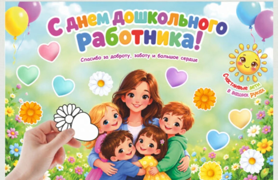 🌸 С ДНЁМ ДОШКОЛЬНОГО РАБОТНИКА! 🌸