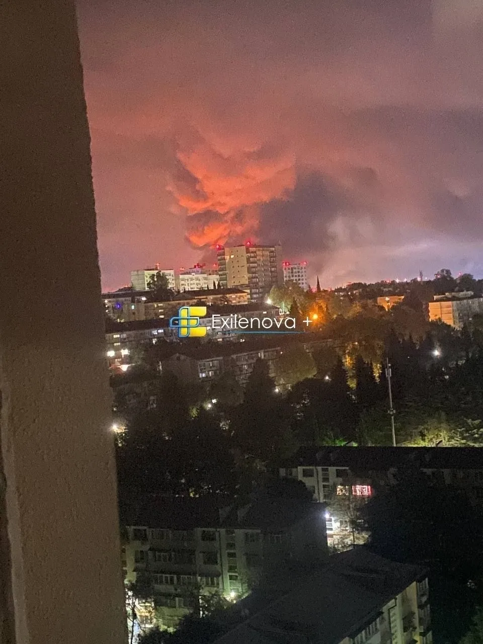 Этой ночью Сочи подверглось одной из самых мощных атак.