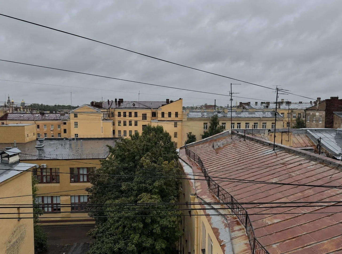 ⛅После похолодания в Петербург вернется тепло