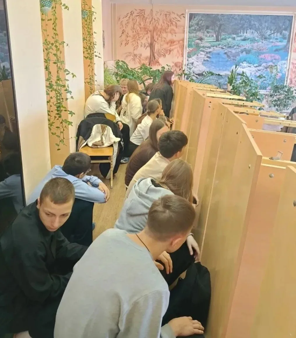 ✅️22 апреля во всех школах города прошли учения по  отработке умений и навыков по действиям в случае