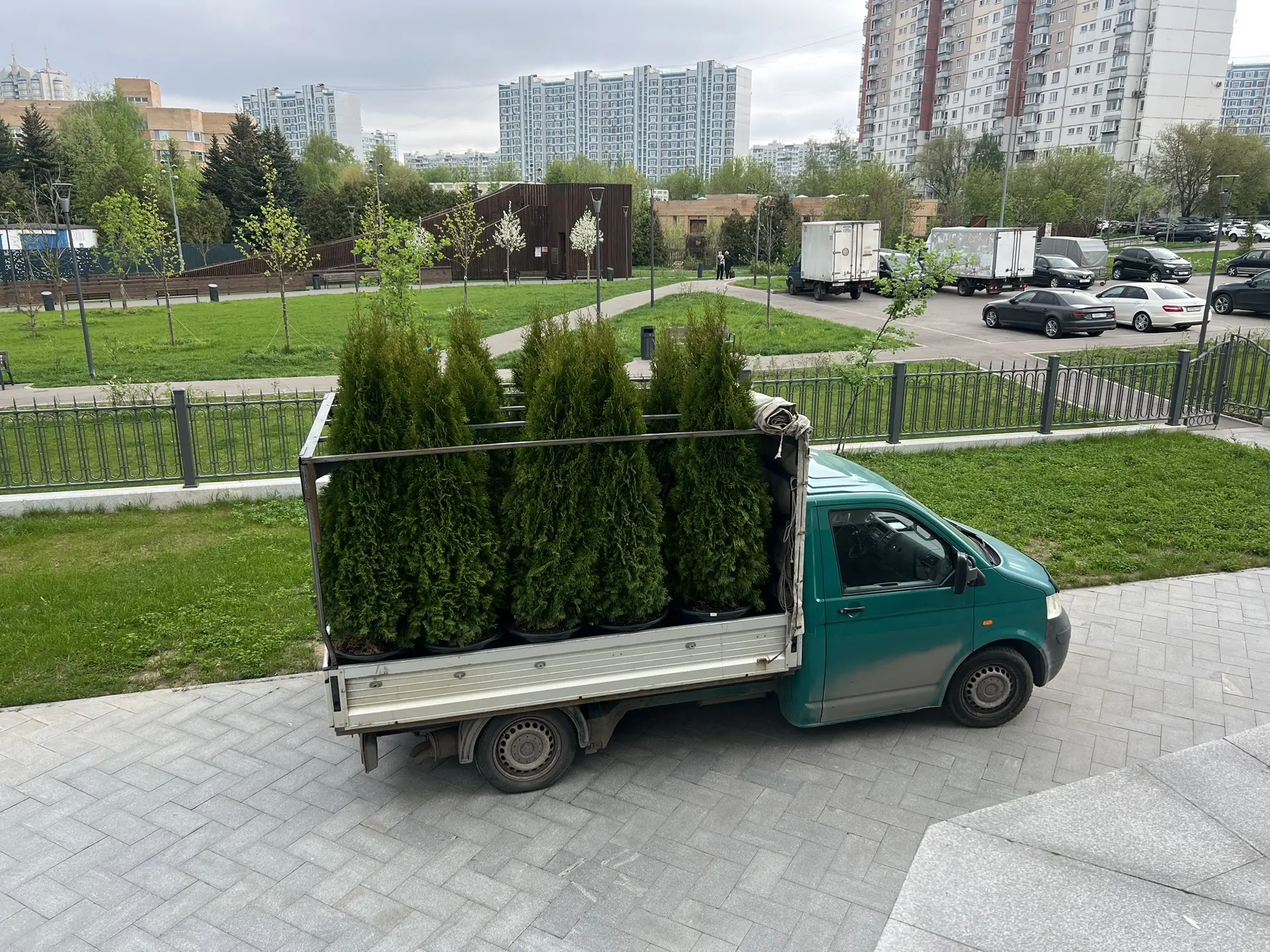 Благоустройство территории храма продолжается🌲 ⛪️