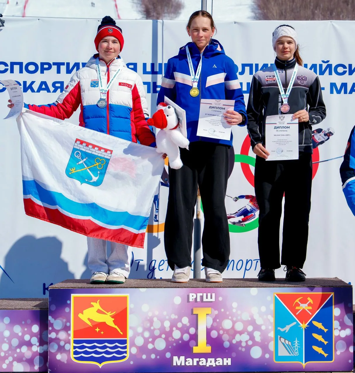 🏂Спортивные успехи гимназистов⛷️

В апреле в Магаданe прошли соревнования по фристайлу «Первенство 