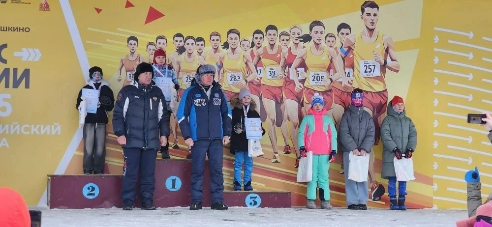 ⛷️ Наши юные лыжники — в деле!