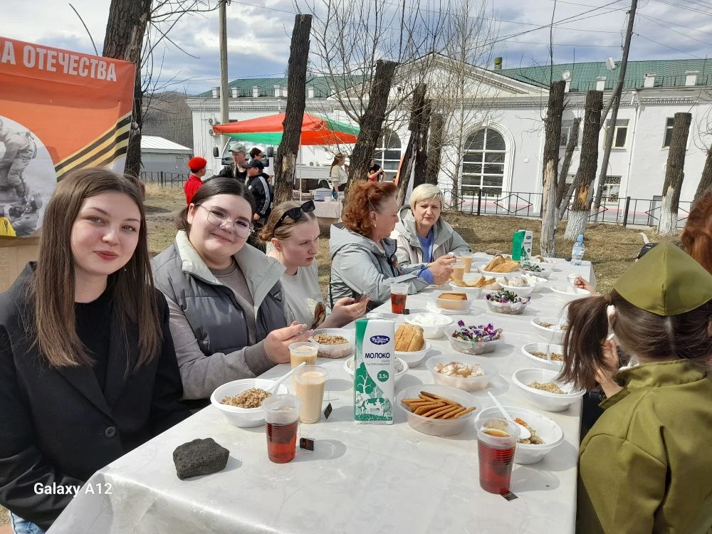 ⭐️Полевая кухня от детского сада №64 п. Ксеньевка и председателя ТОСа Ершовой Ирины, а также мастер-