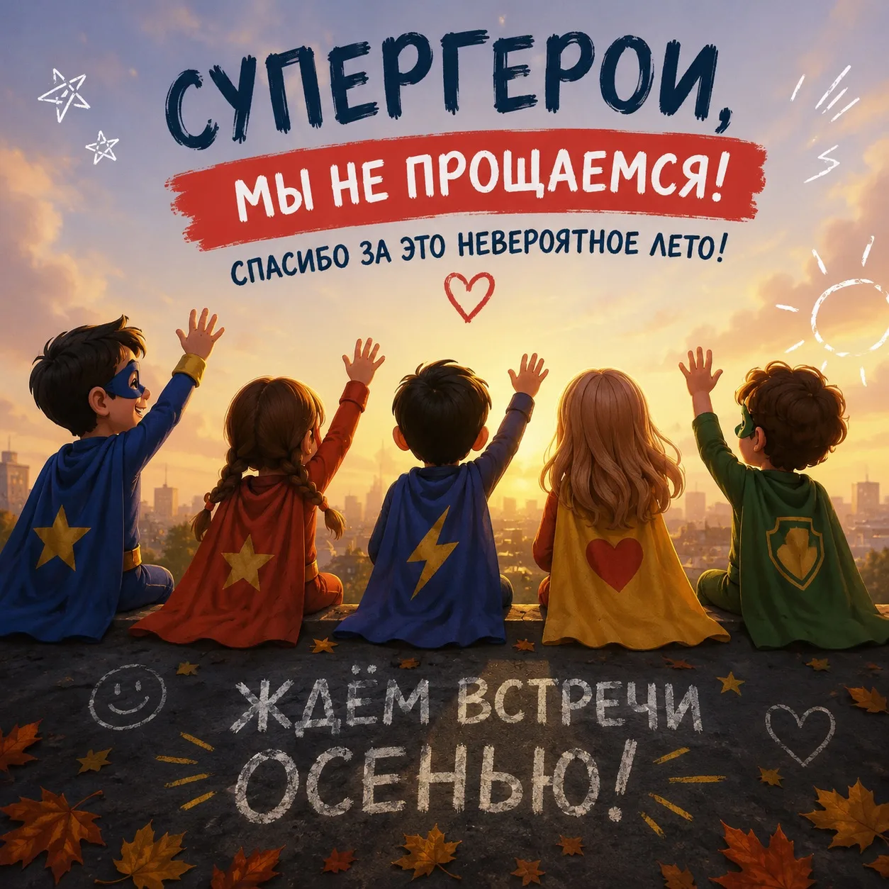 🦸‍♂️💛 Супергерои, мы не прощаемся!