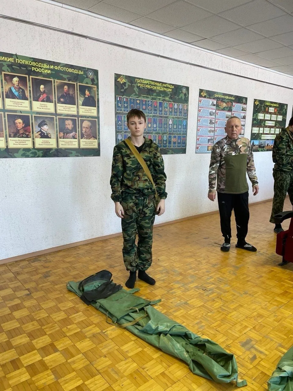 Патриотическое воспитание молодежи!  Прохождение пятидневных учебных сборов на базе ОД Учебно-методи