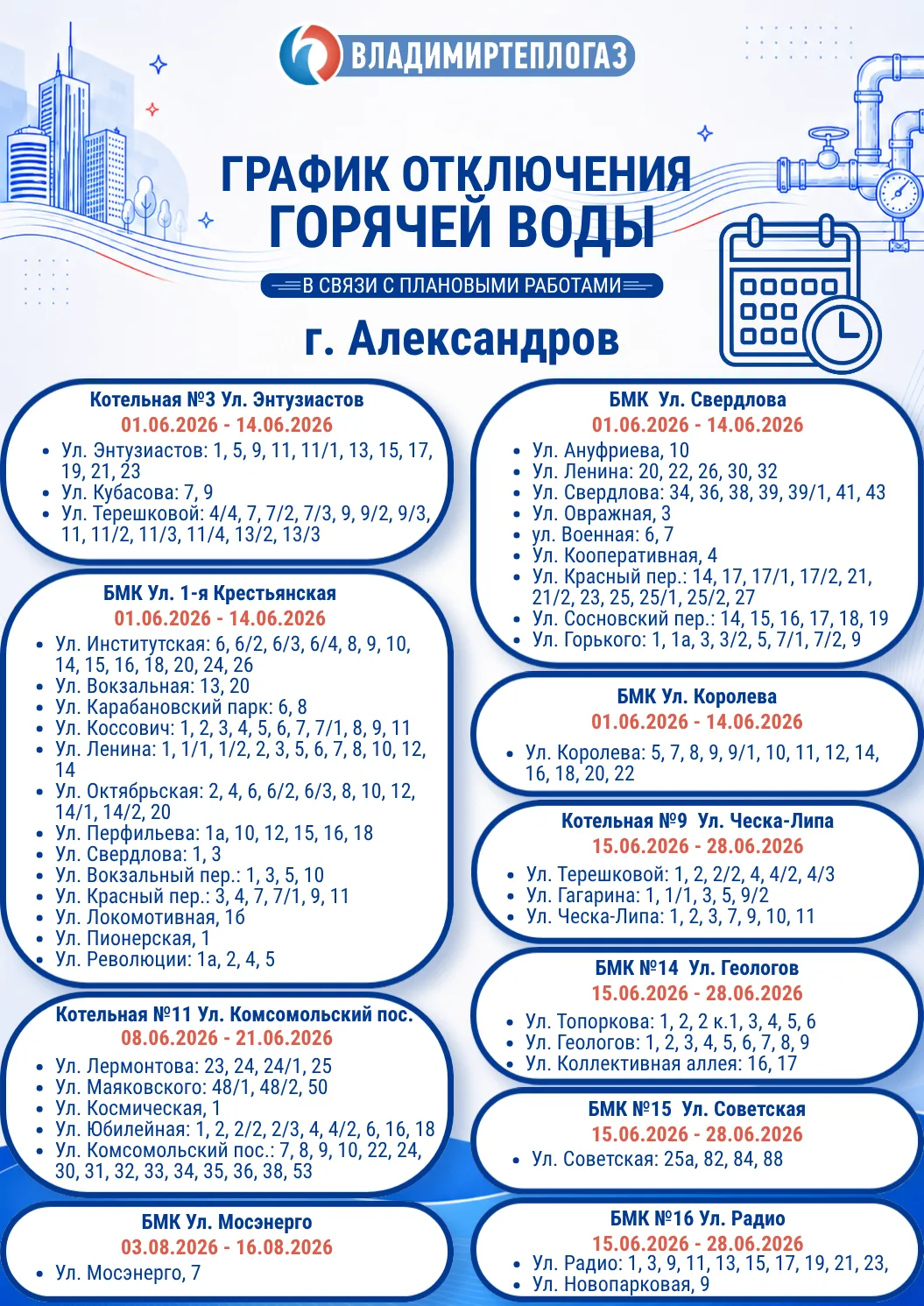 Медиа публикации