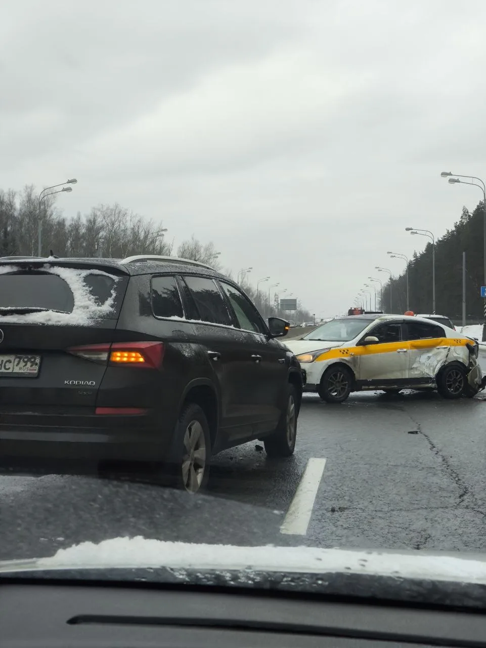 ДТП на Калужском шоссе