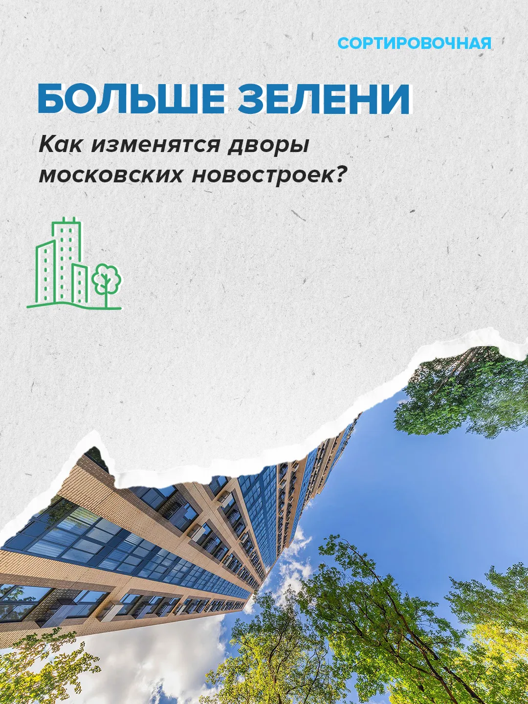 🌳 🌾 В Москве начнут создавать более комфортные дворы с местами для отдыха и прогулок