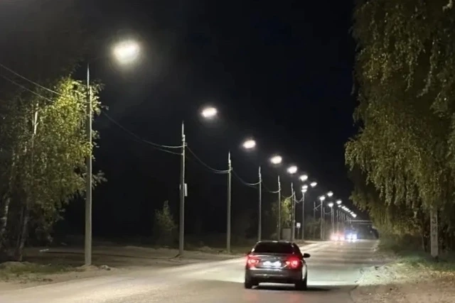 💡 Темноты больше не будет: 65 фонарей осветили улицу Крылова