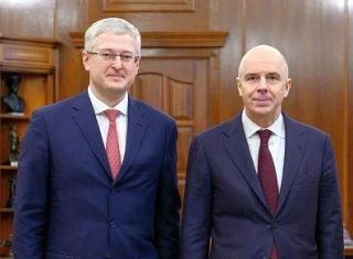 Глава Камчатки Владимир Солодов провел рабочую встречу с министром финансов России Анто...