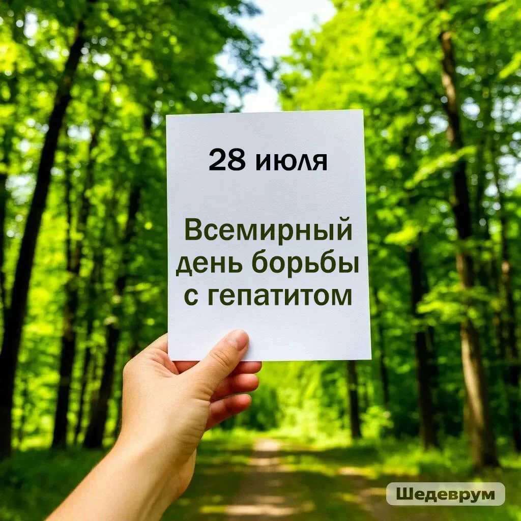 Сегодня отмечается Всемирный день борьбы с гепатитом

🔹 Гепатит — это воспаление печени, которое ча