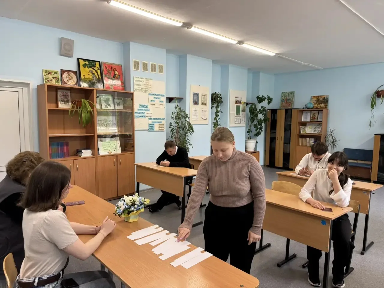 Успешное завершение экзамена по труду для наших особенных учеников!