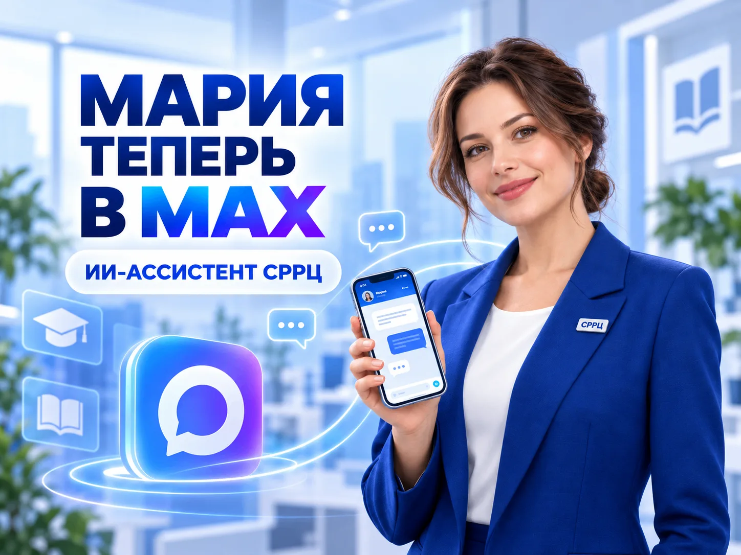 🤖 Большое обновление в СРРЦ — Мария теперь отвечает в MAX!