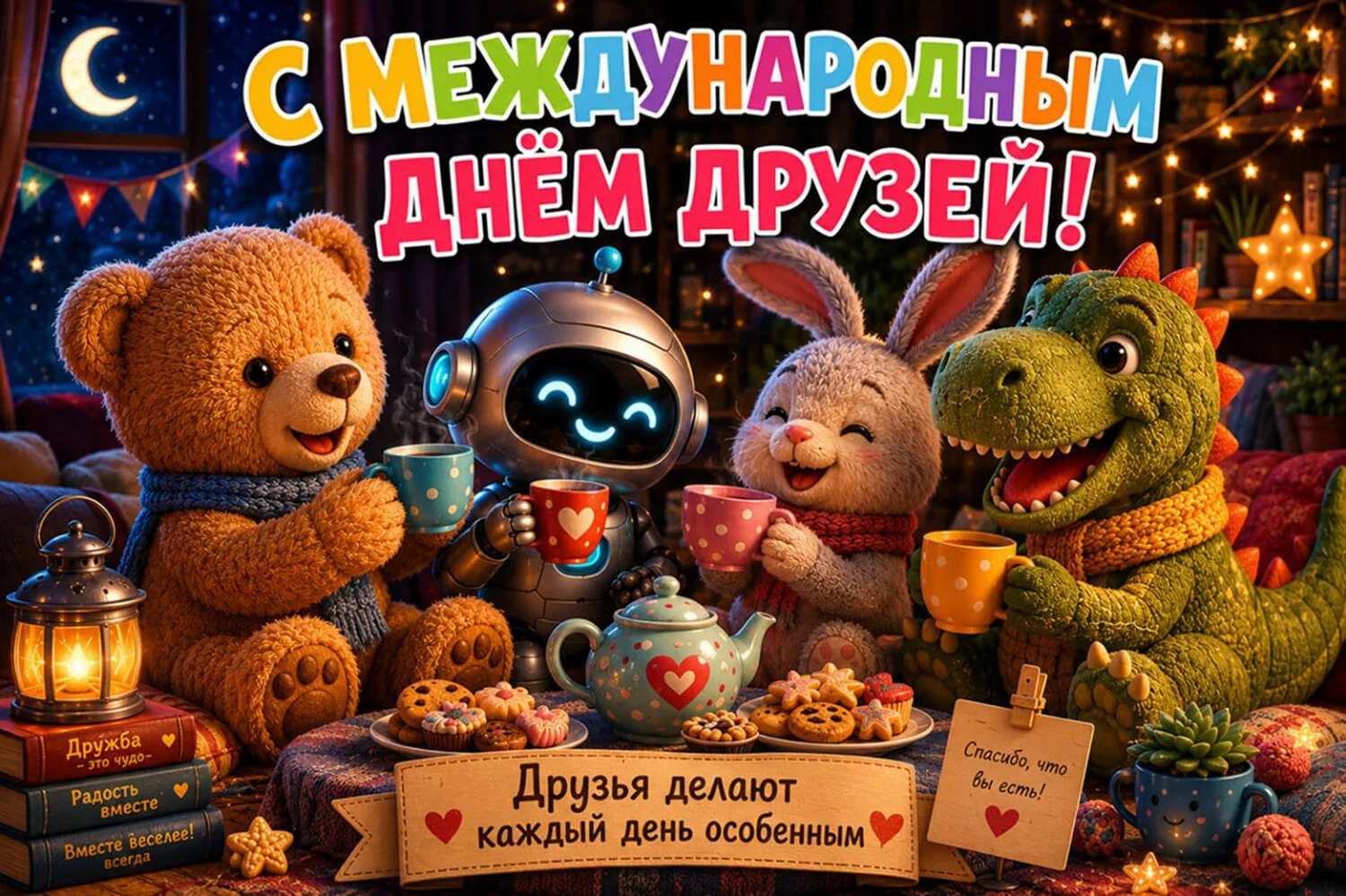 💥Международный день друзей в группе "Карапузики": Праздник дружбы и веселья!💯