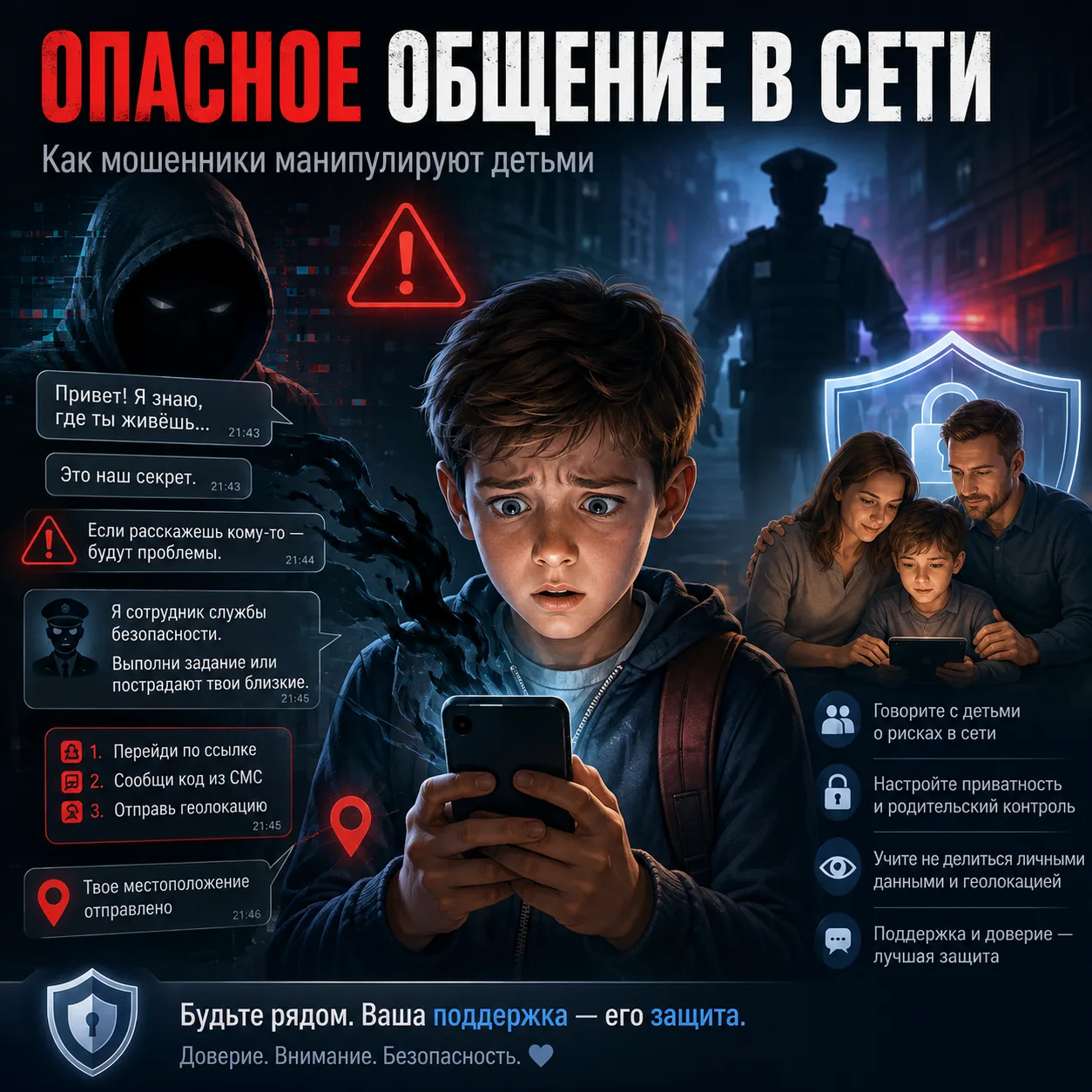 ⚡️⚡️⚡️ Мошенники заставили 12-летнего школьника напасть с ножом на полицейского⚡️⚡️⚡️

Страшная исто