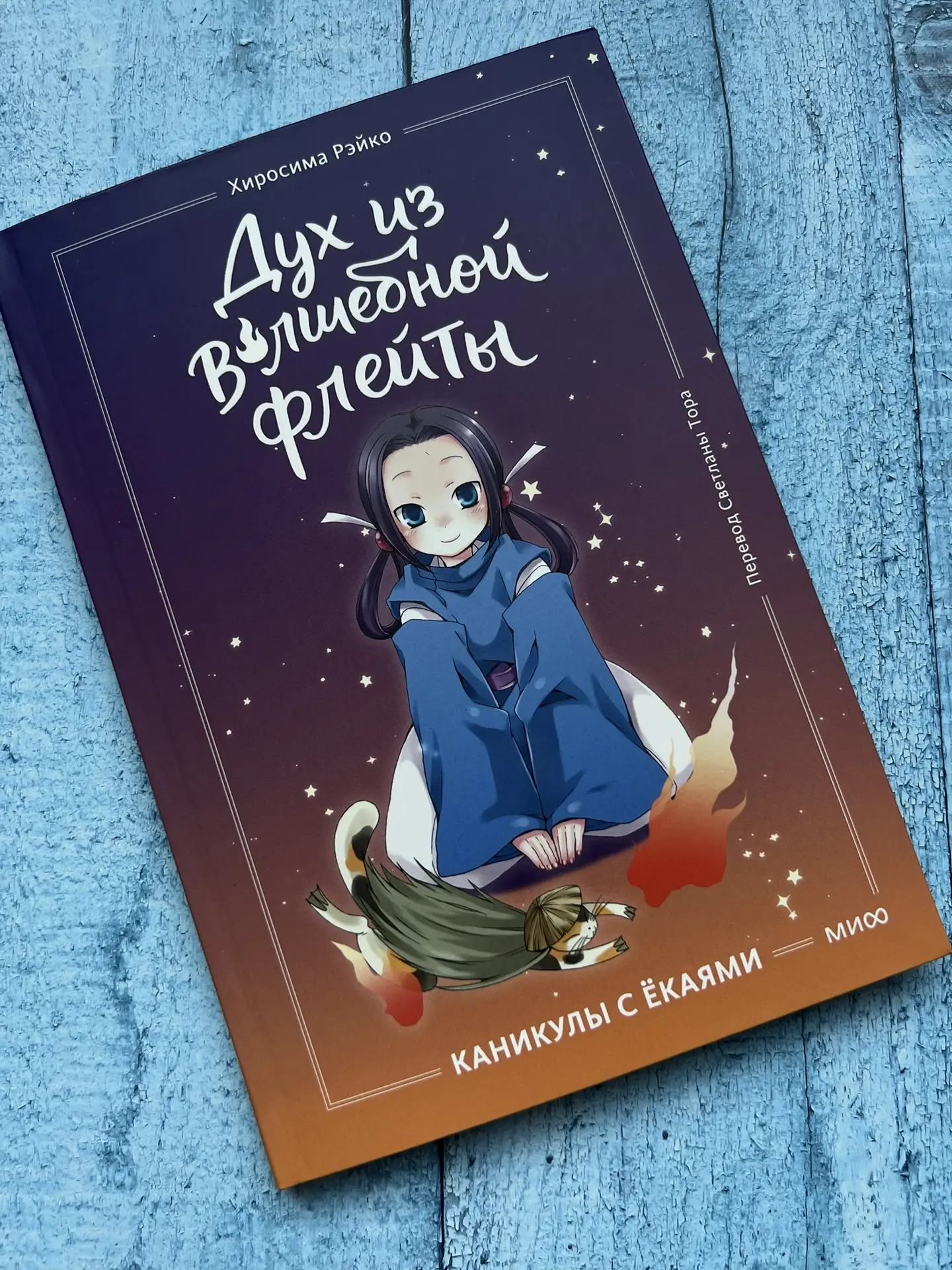 Дух из волшебной флейты 🪈 

Четвероклассник Такэси думал, что каникулы в бабушкиной мастерской прой