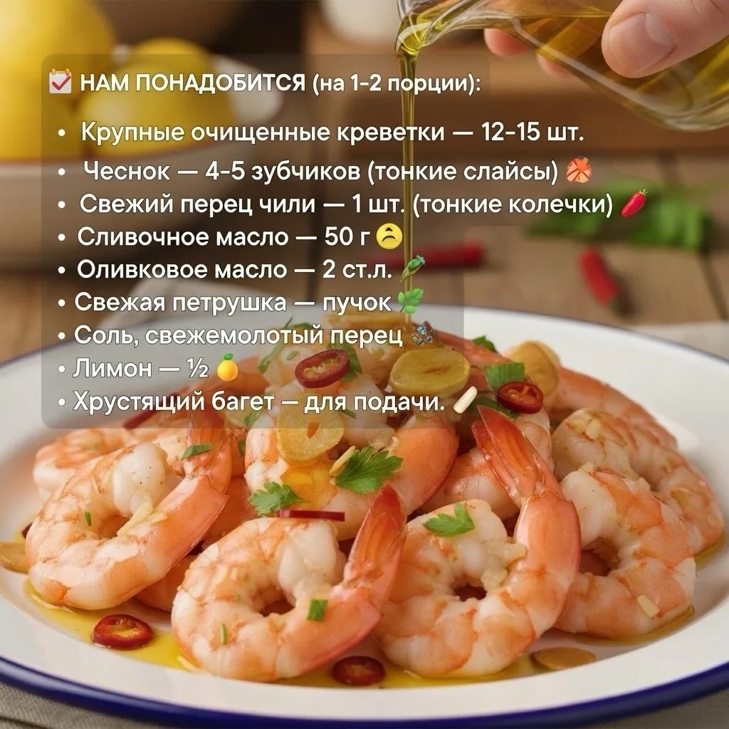 КРЕВЕТКИ «ШЁЛК И ОГОНЬ» | УЖИН МЕЧТЫ ЗА 10 МИНУТ 🦐✨🔥
