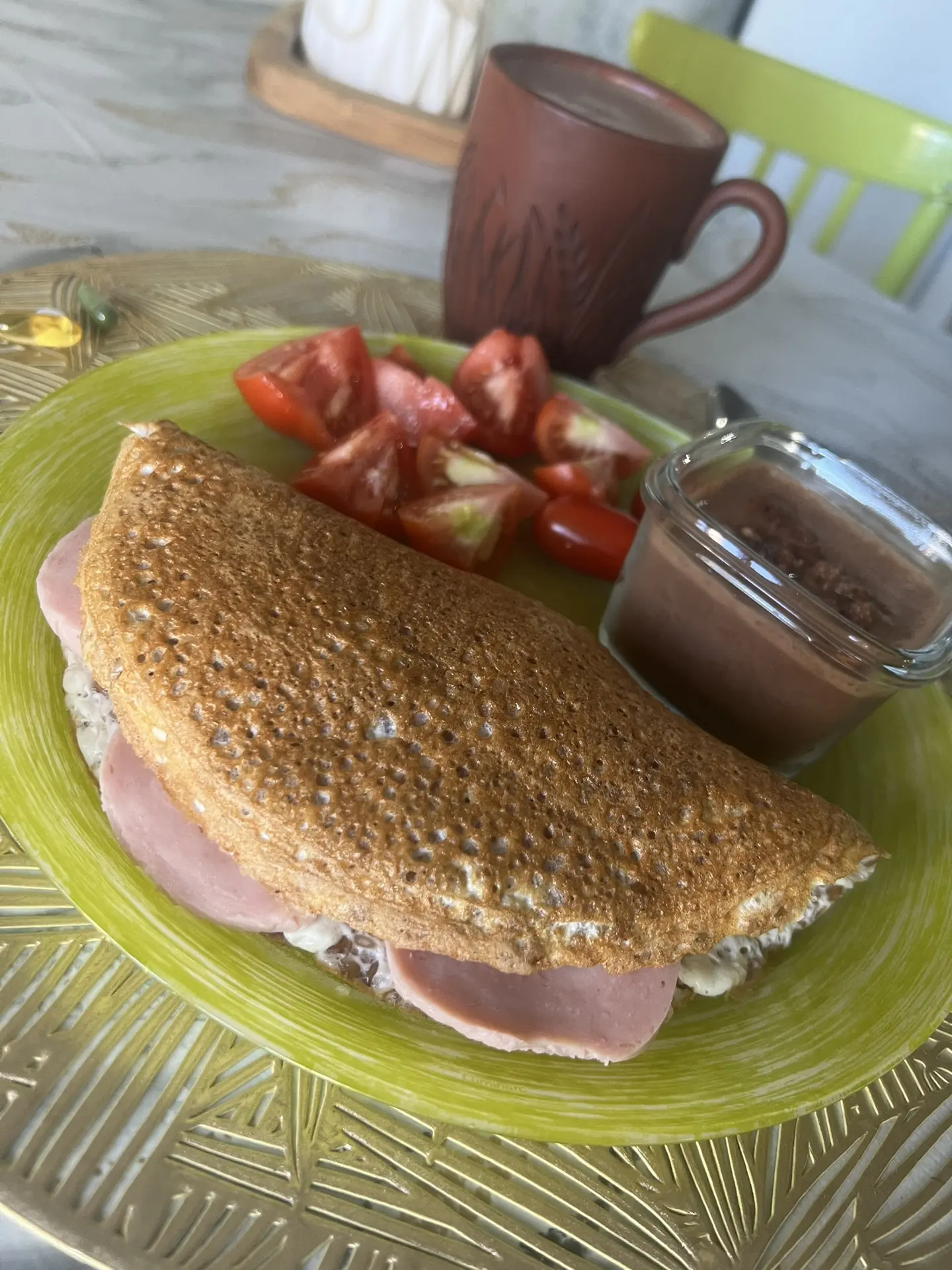 Гречневому блинчику быть 😍 Позавтракаем вместе ?