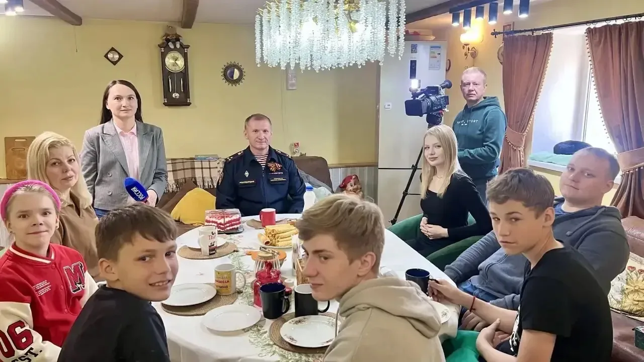 Семью офицера Росгвардии в Международный день семьи посетил телеканал ГТРК «Башкортостан»  🔶В Междун