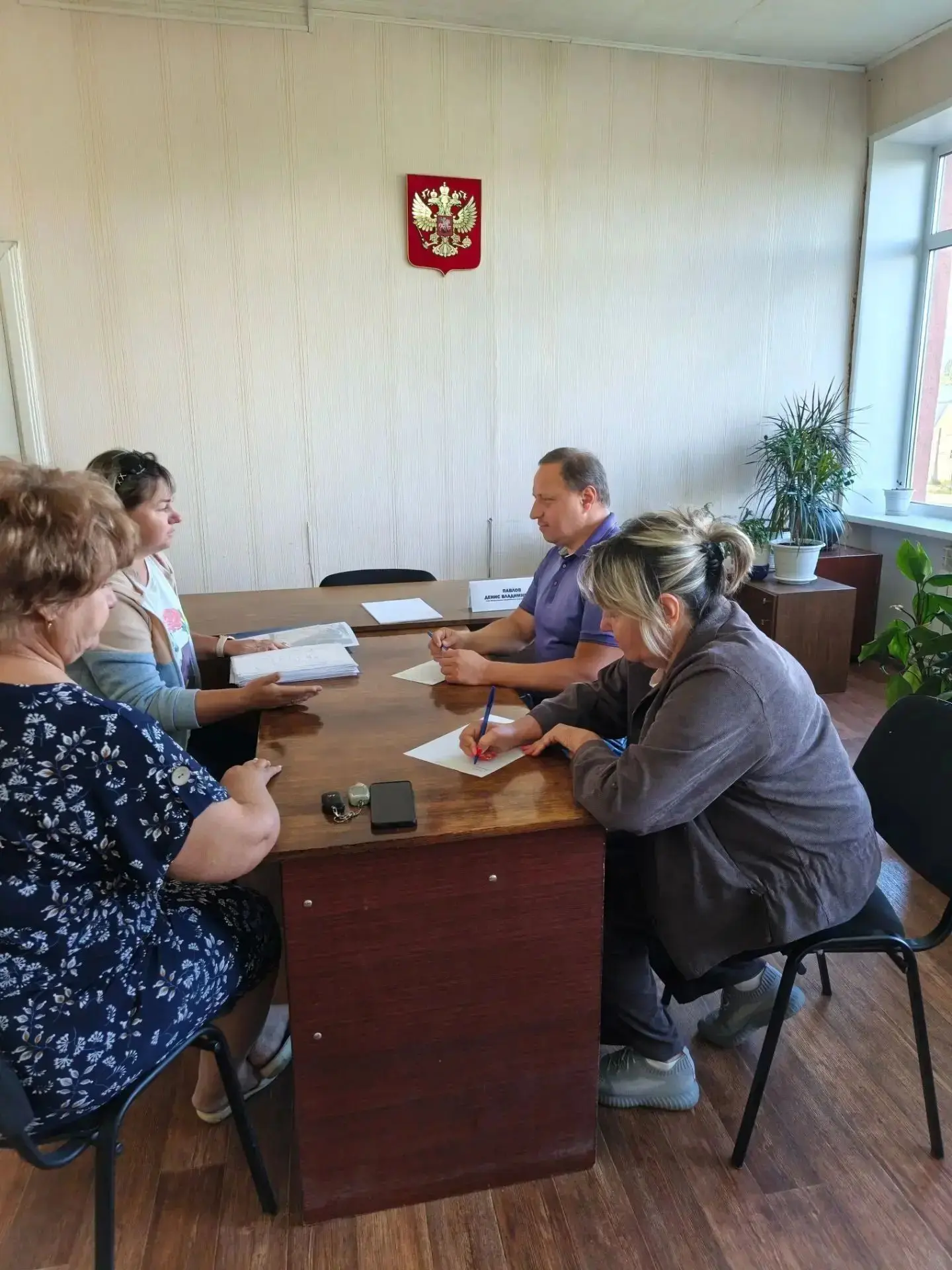 Состоялся прием граждан