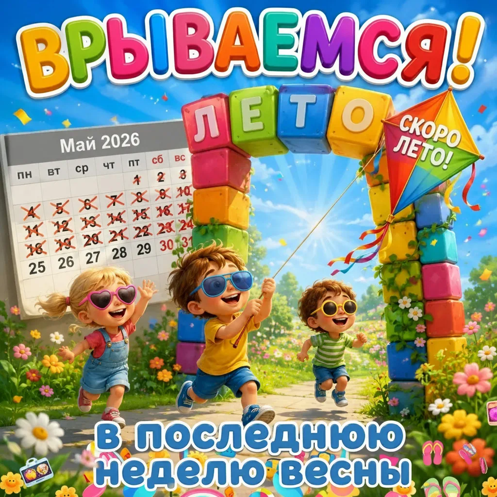 🎉Врываемся в последнюю неделю весны — совсем скоро ЛЕТО, ЛЕТО, ЛЕТО! 
⁣
Наши ребята уже чувствуют п