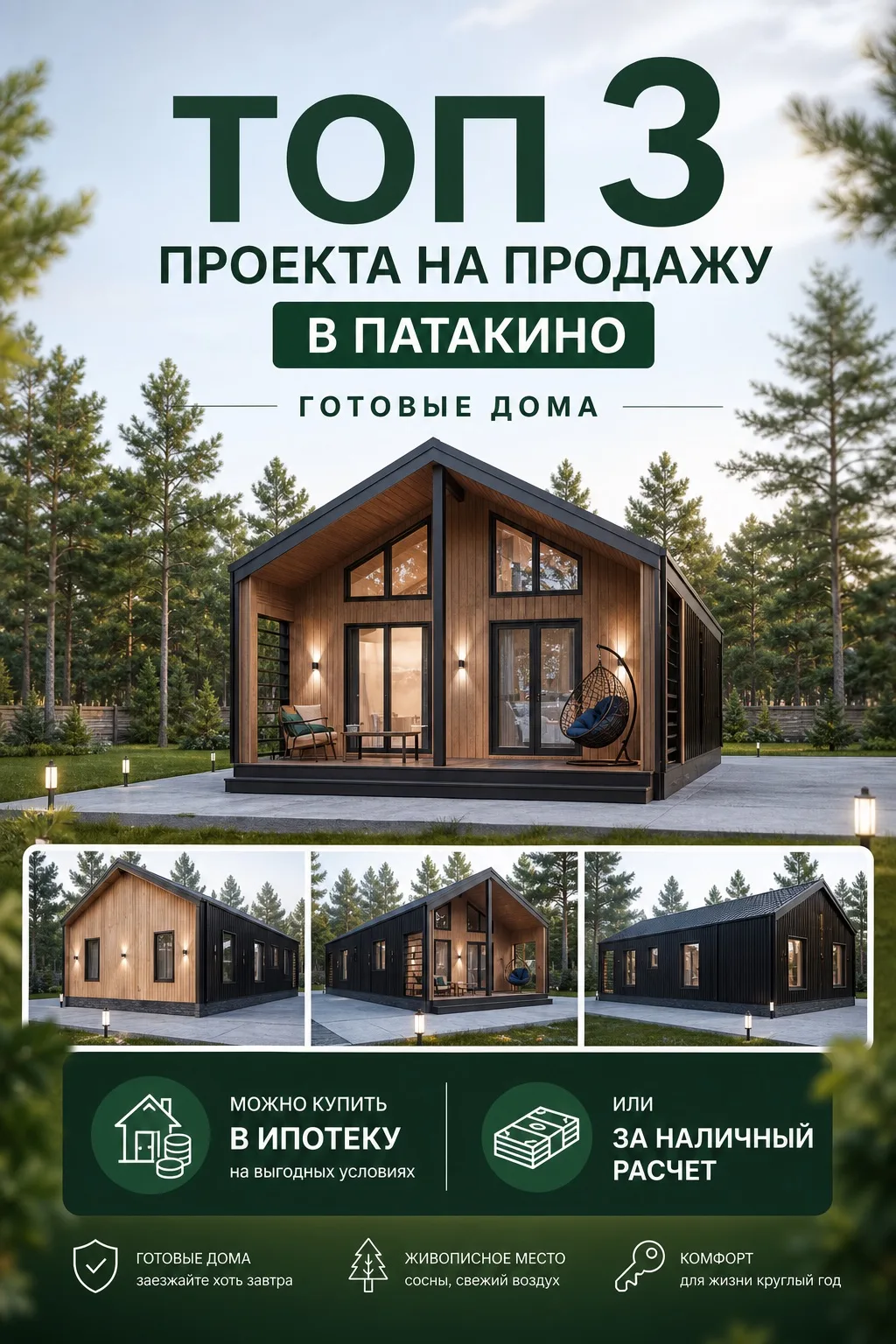 🏡 Готовые дома!