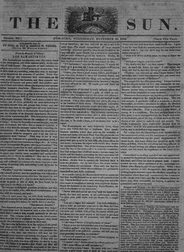 Бенджамин Дей: печатник, который изобрел экономику внимания  В 1833 году газеты в Нью-Йорке были эли