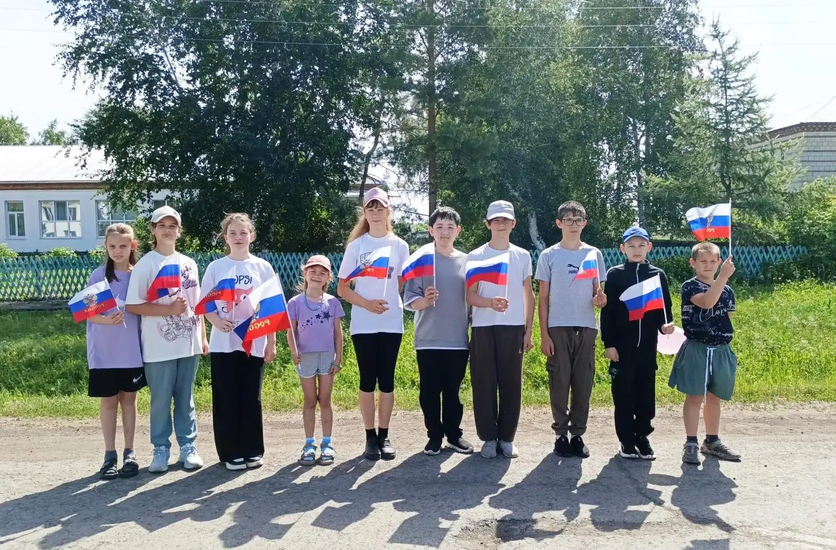 🇷🇺В честь Дня России в с. Земляная Заимка прошел яркий велопробег.