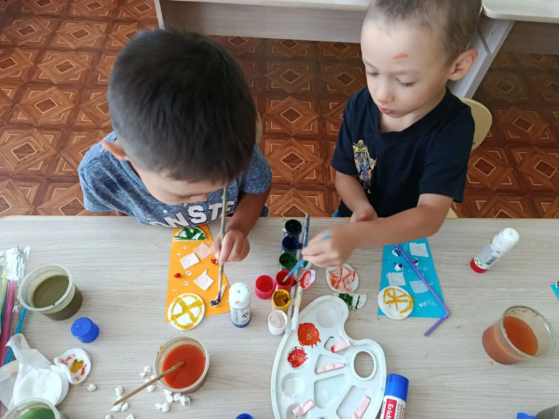 Наши маленькие волшебники из группы "Солнышко"  смешивали самый полезный напиток на све...