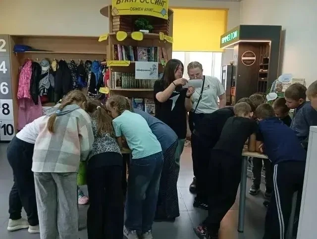 📌Активисты «Движения Первых» нашей школы принимают активное участие в мероприятиях Центральной библ