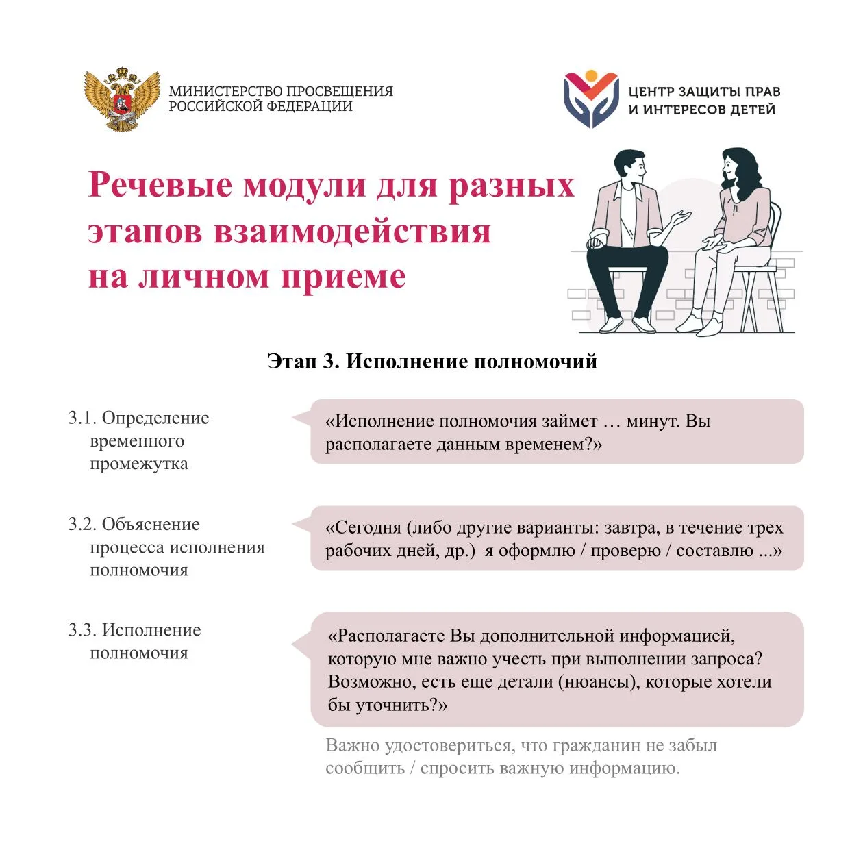 Как выстроить взаимодействие на личном приеме, чтобы гражданин ушел с четким пониманием решения свое
