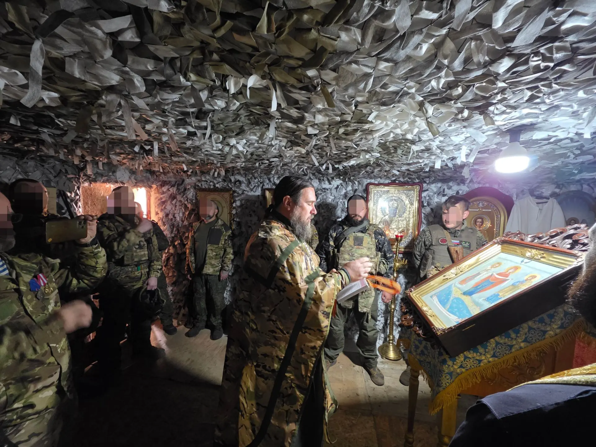 Состоялась очередная поездка военных священников в зону проведения специальной военной ...