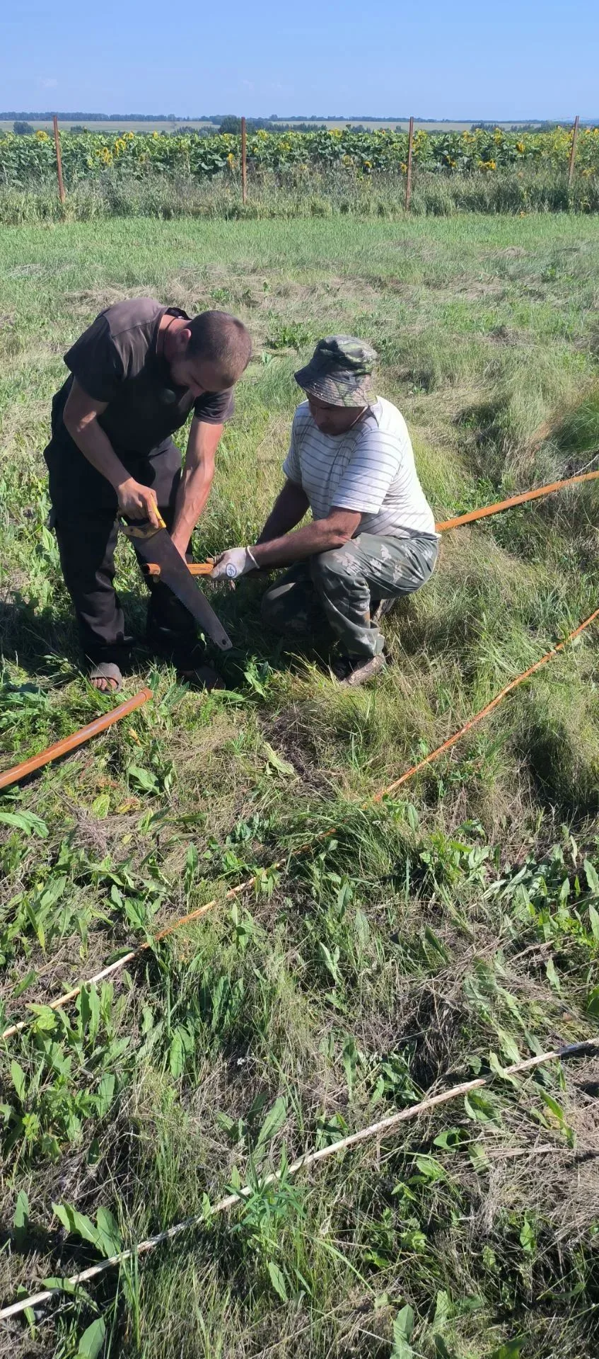 В селе Красная Долина проведён ремонт водопровода.  Теперь жители села могут пользовать...