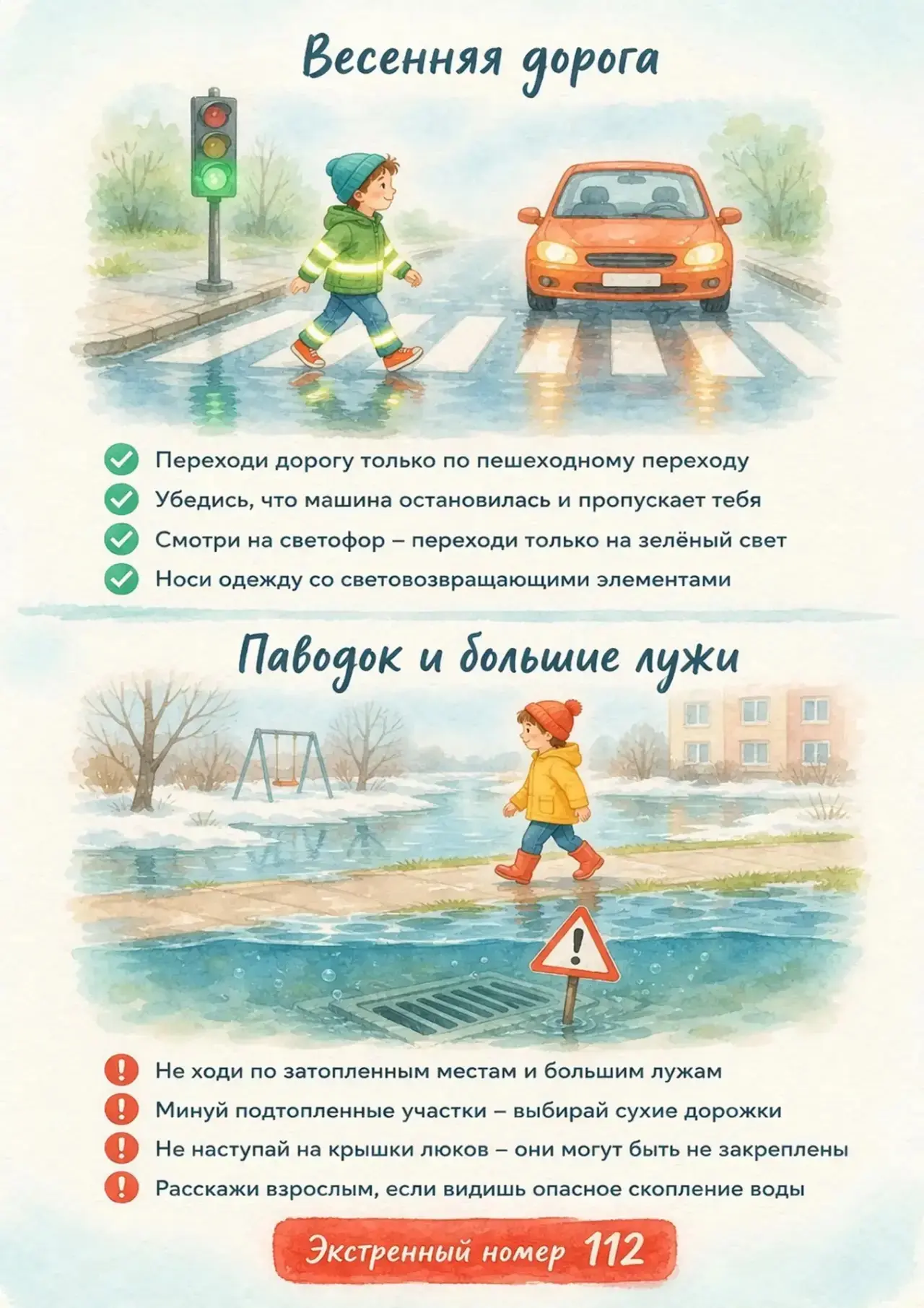 "БЕЗОПАСНОСТЬ ВЕСНОЙ "
