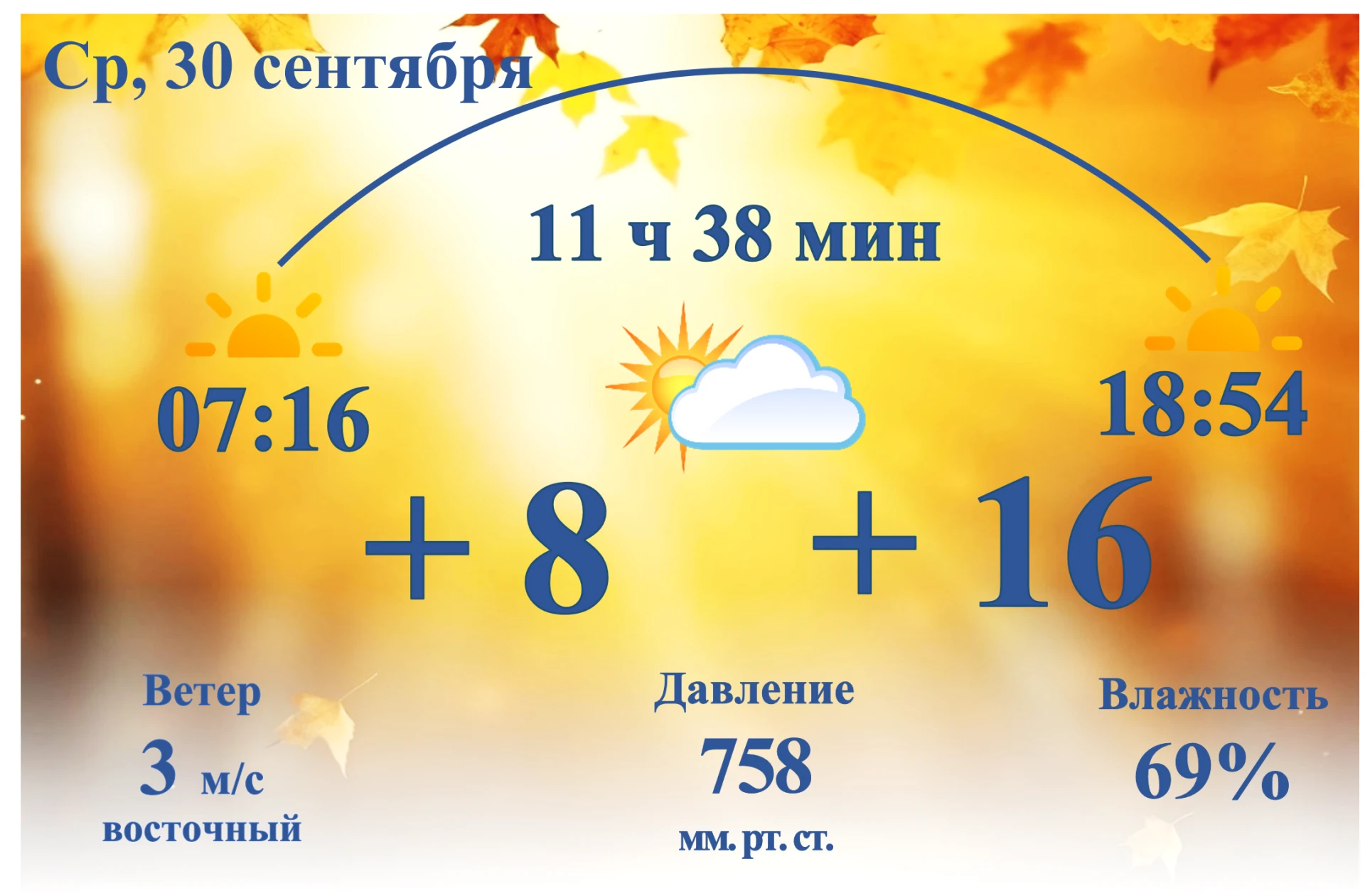 🌞Доброе  утро! Осеннего настроения.