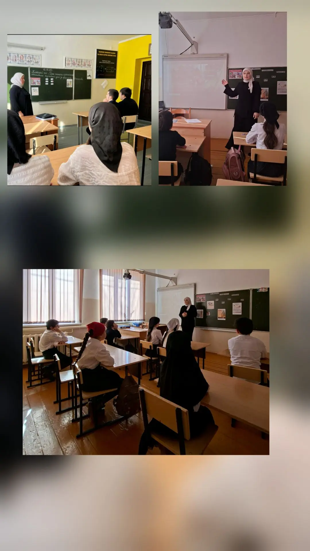 С 9-12 февраля в МБОУ "Хиди -Хуторская СШ" провели классные часы на тему  "День памяти ...